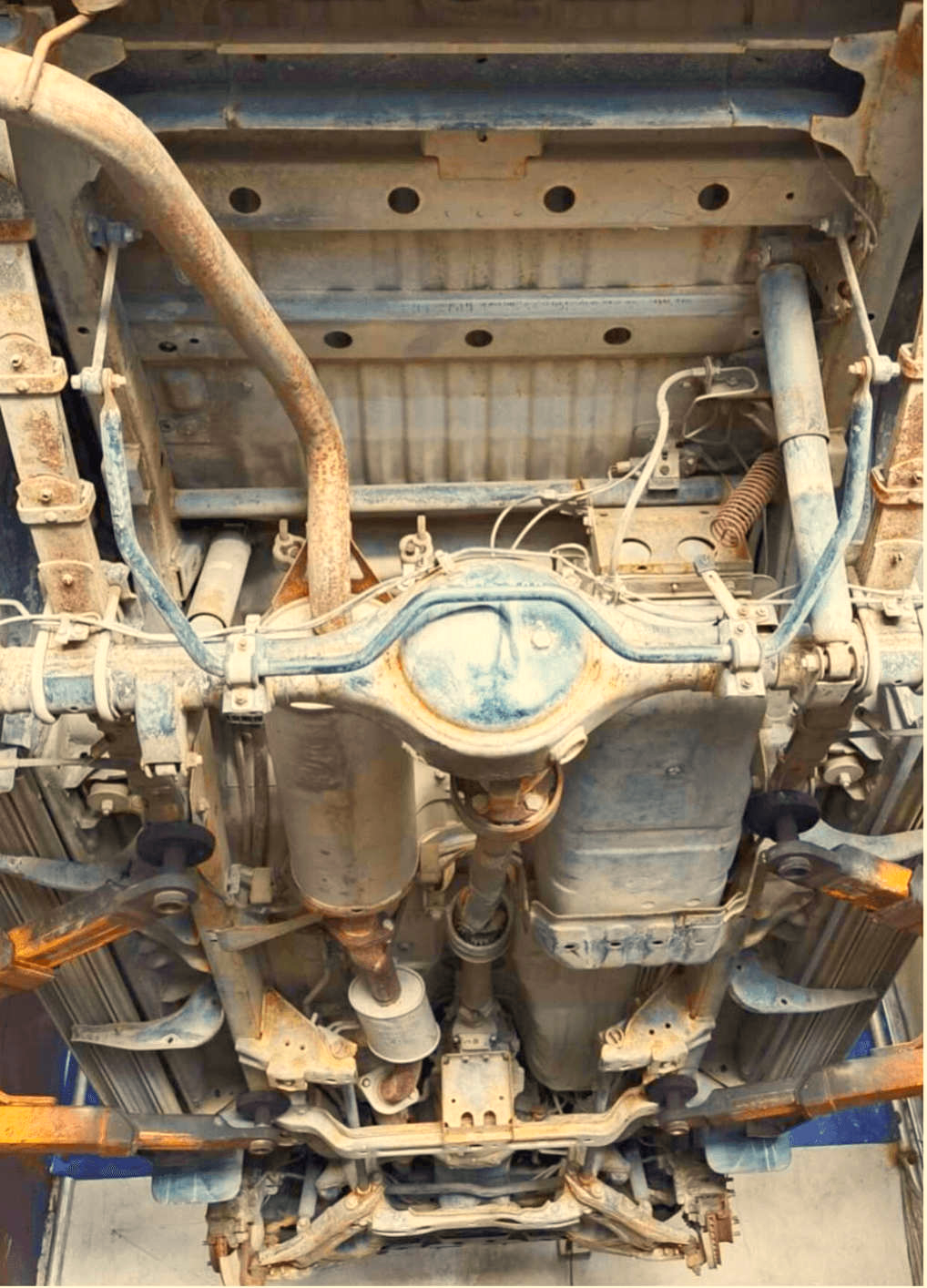 Podwozie po konserwacji